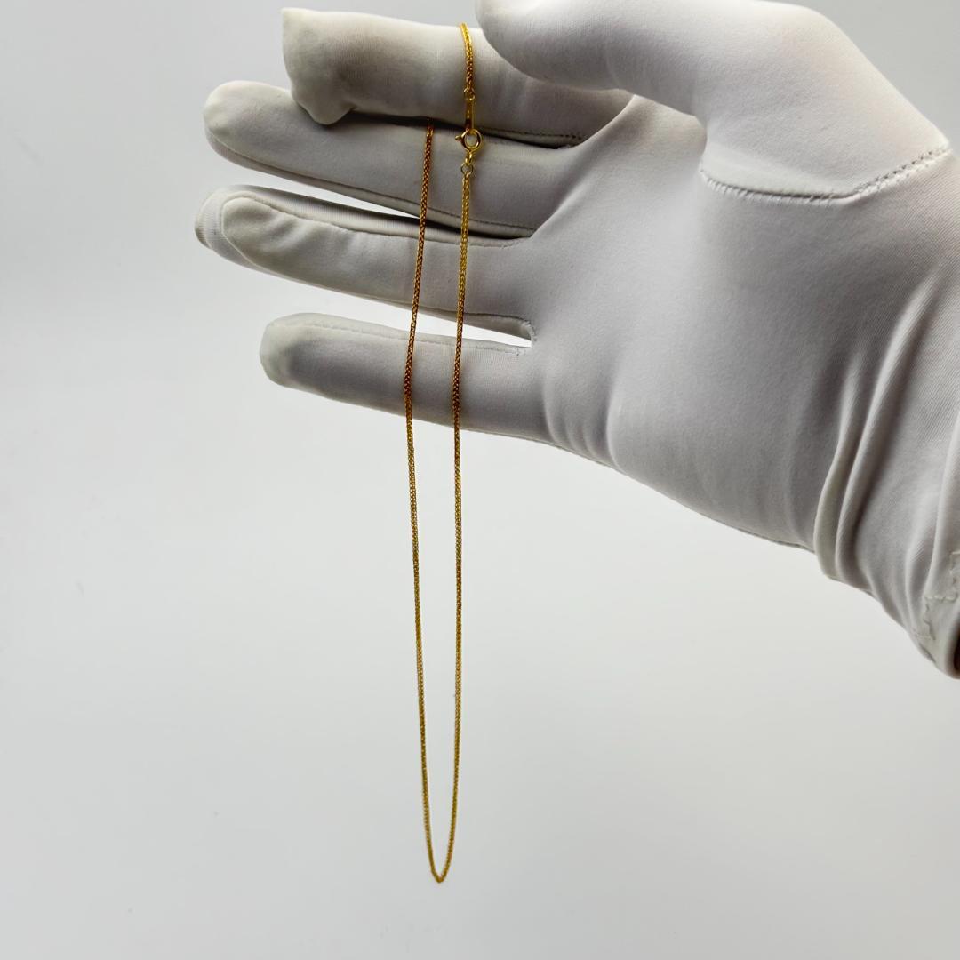 極美品 ✨K18金ゴールド チェーンネックレス 19g