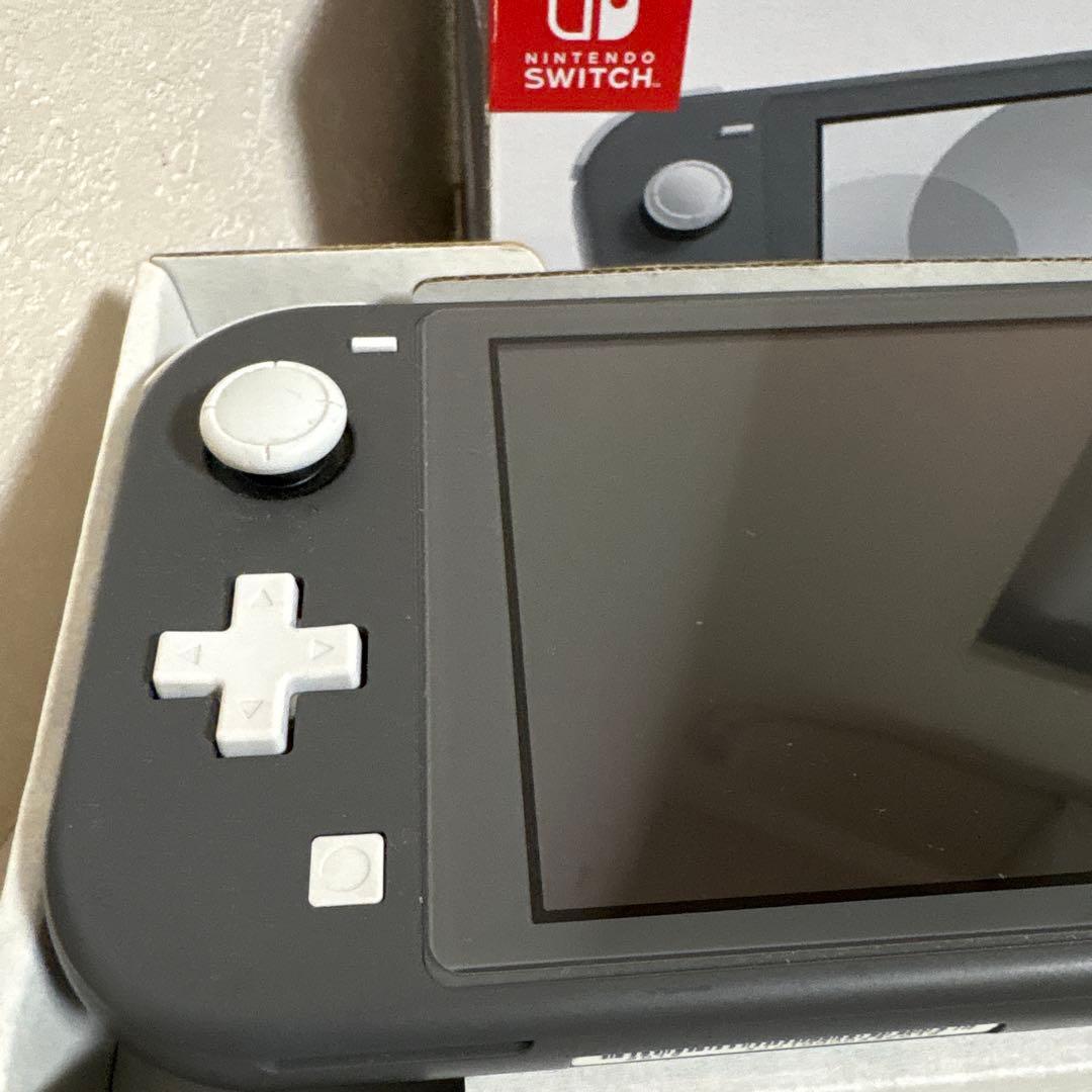 Nintendo Switch Lite グレー 本体　中古