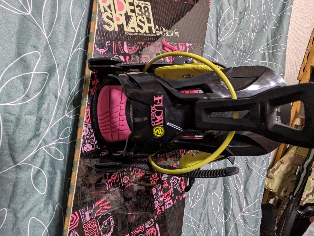 RIDE SPLASH スノーボード138 FLOW バインディング付き