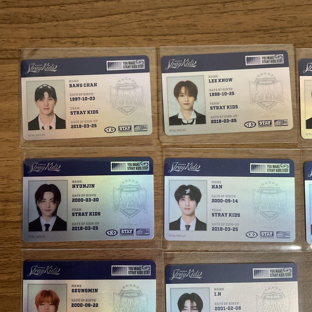 5-STAR Seoul Special IDカード【8枚セット】