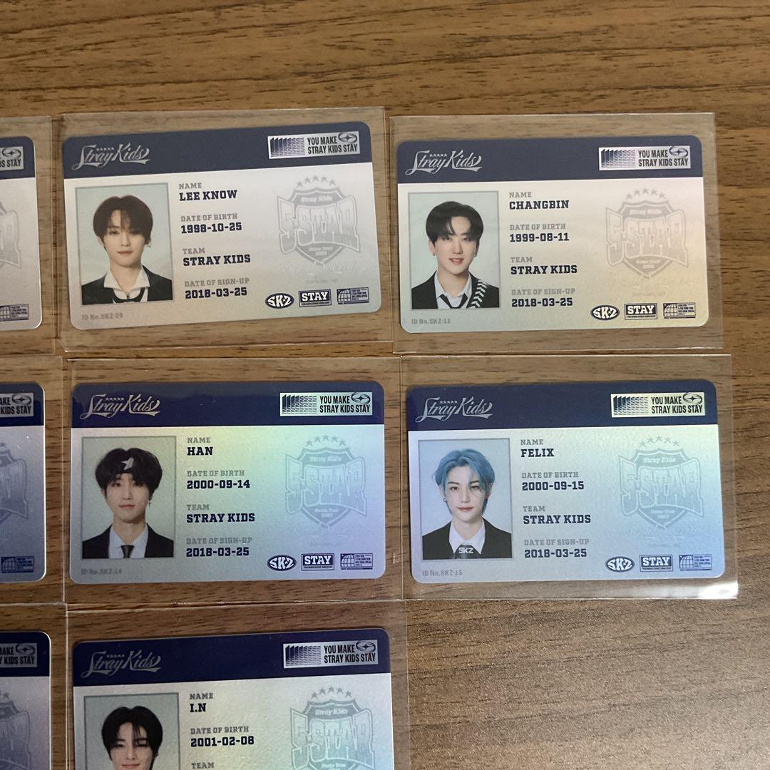 5-STAR Seoul Special IDカード【8枚セット】