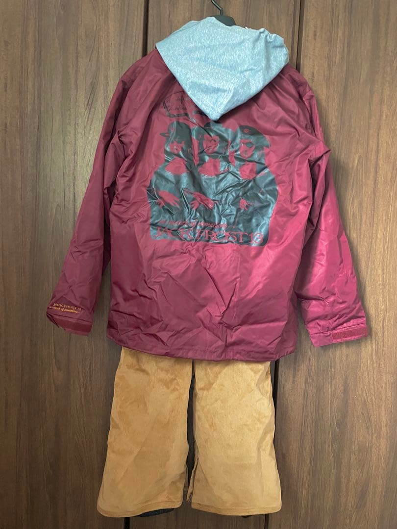 スノーボードウェア M メンズ 男性用 上下セット スノボウェア