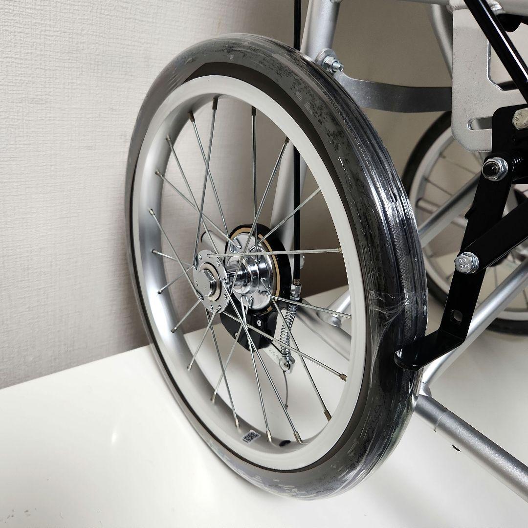 Miki　介助用　軽量　ノーパンクタイヤ　車椅子　BAL-2