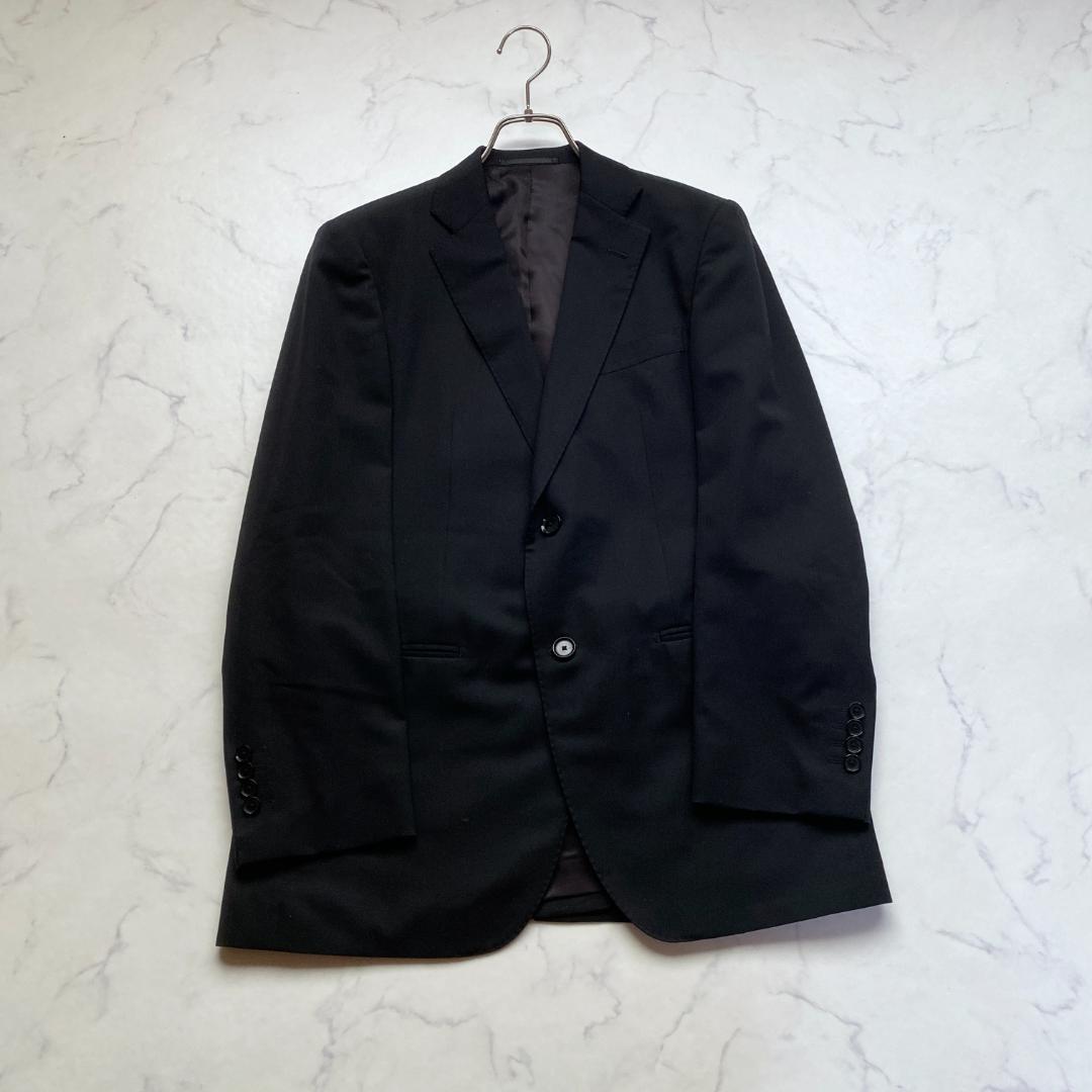 トゥモローランド NIKKE スリーピース スーツ セットアップ 黒 48