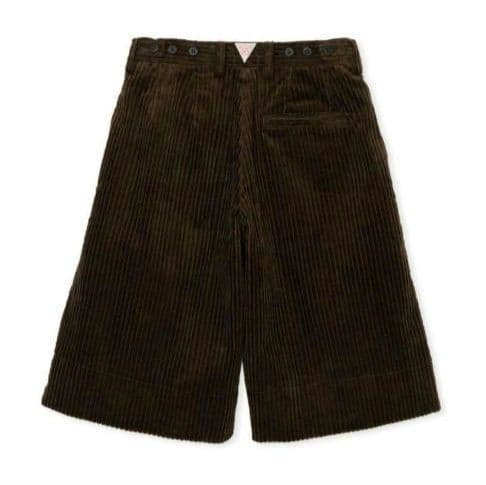 THE SHISHIKUI CORDUROY S/D.BROWN M　シシクイ