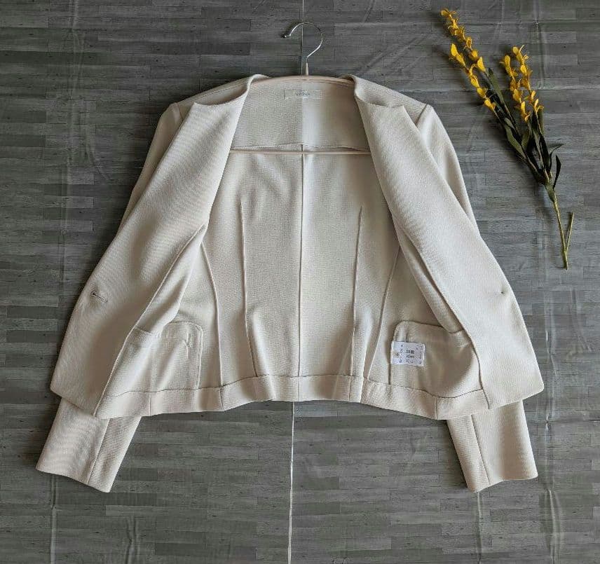 EPOCA エポカ ノーカラージャケット＆スカート セットアップ