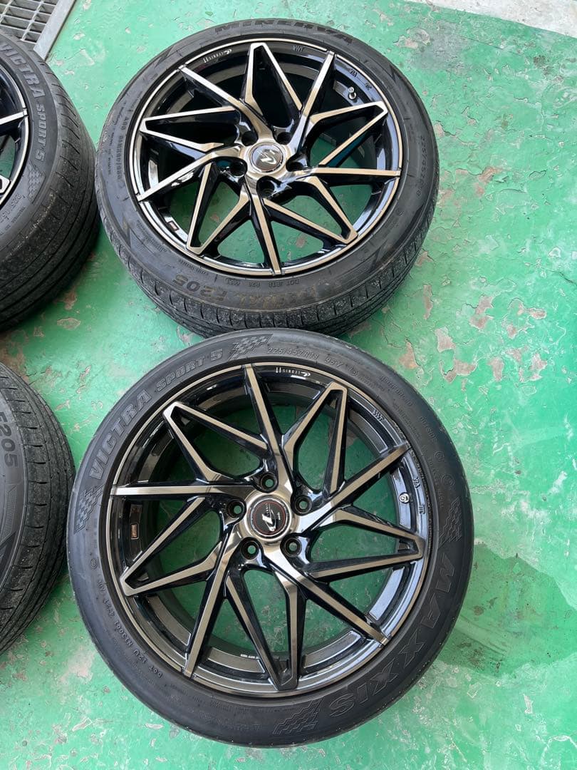 タイヤ・ホイール Leonis 18inch 8.5 114.3