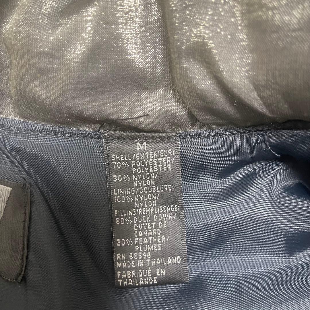 ダナキャランDKNY メタリック シルバー ダウンジャケット ヴィンテージ90s