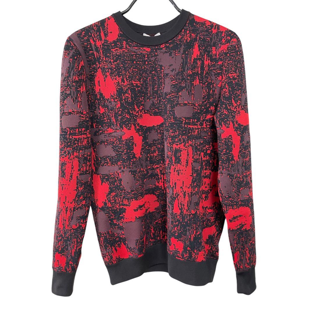 極美品 Dior Homme 17SS デストロイニット