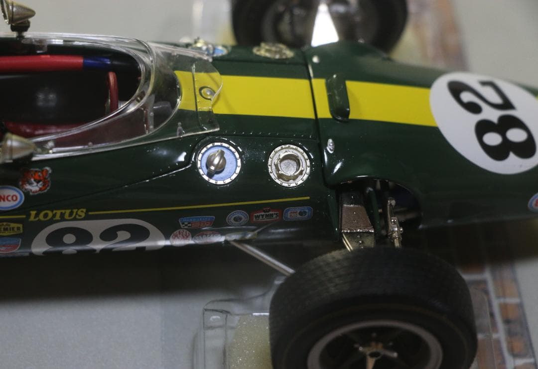 カルーセル１製　ロータス３８　1／１８　１９６５インディー５００優勝車Ｊクラーク