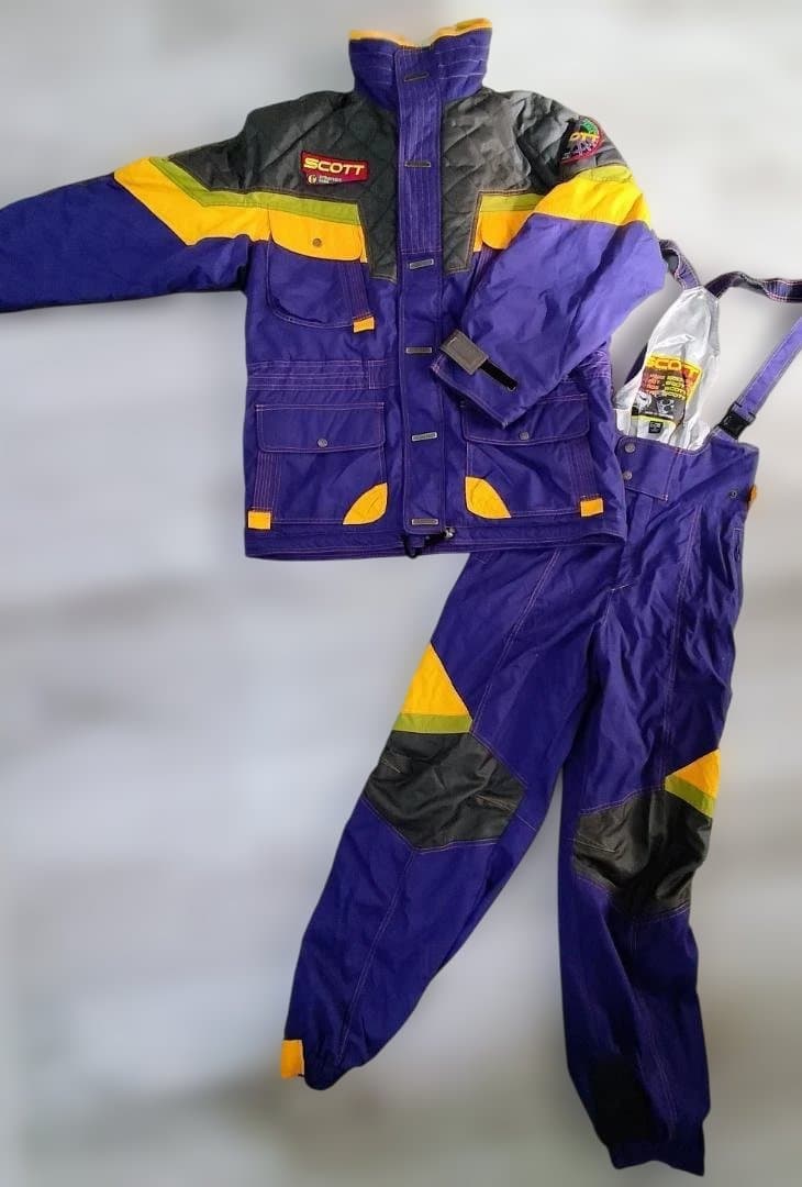 【新品未使用 希少】SCOTT ゴールドウイン製　スキーウェア上下セット　 L