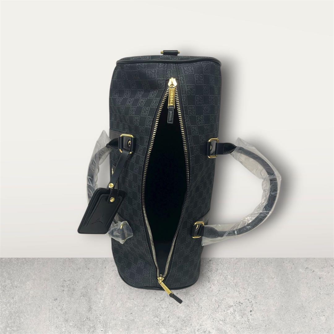 Jordan モノグラム ボストンバッグ ブラック ゴールド 未使用