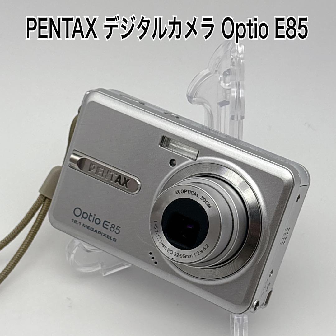 動作品✨PENTAX Optio E85 デジタルカメラ AC電源アダプター付