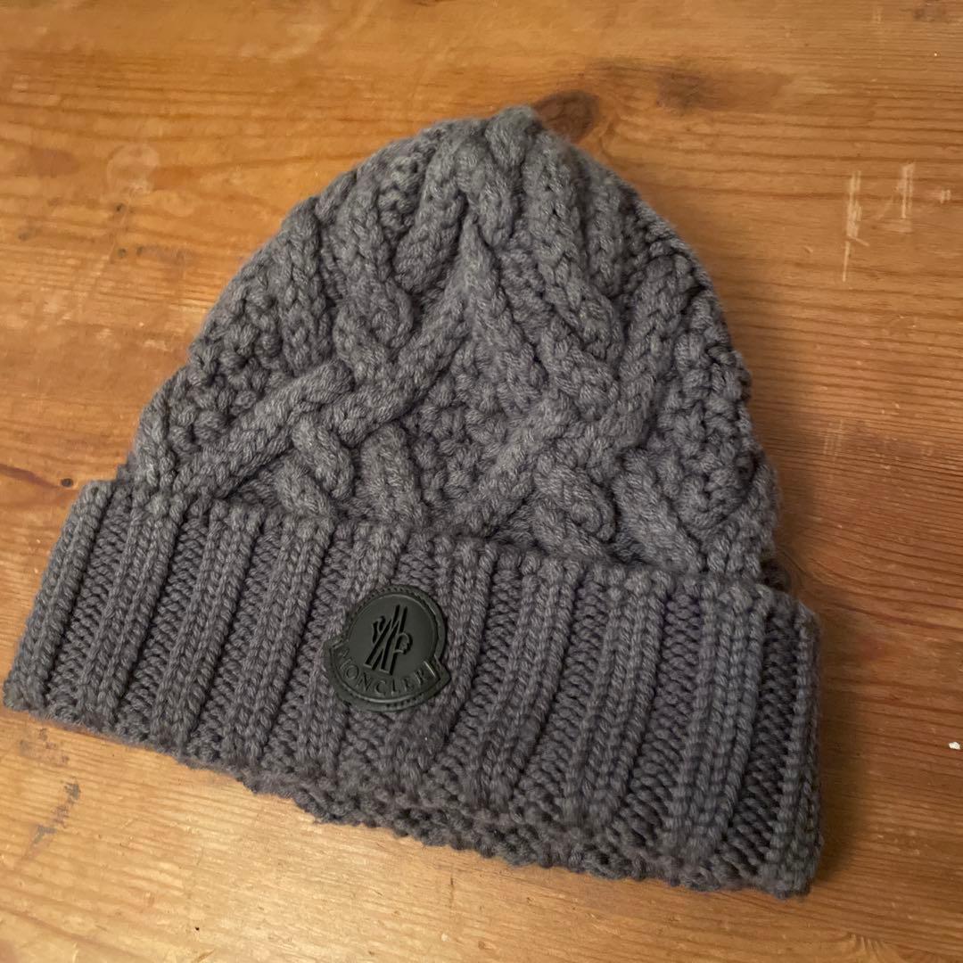 MONCLERモンクレール　ウール ニット帽