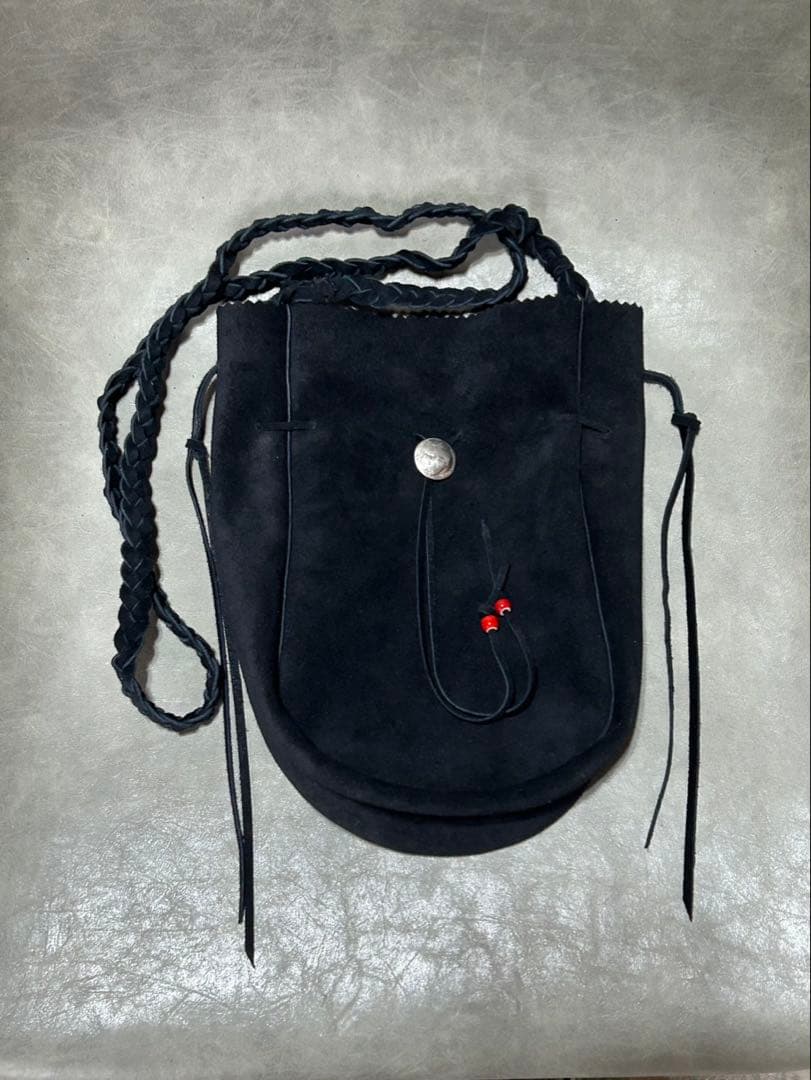 レザーショルダーバッグ※初期キズあり