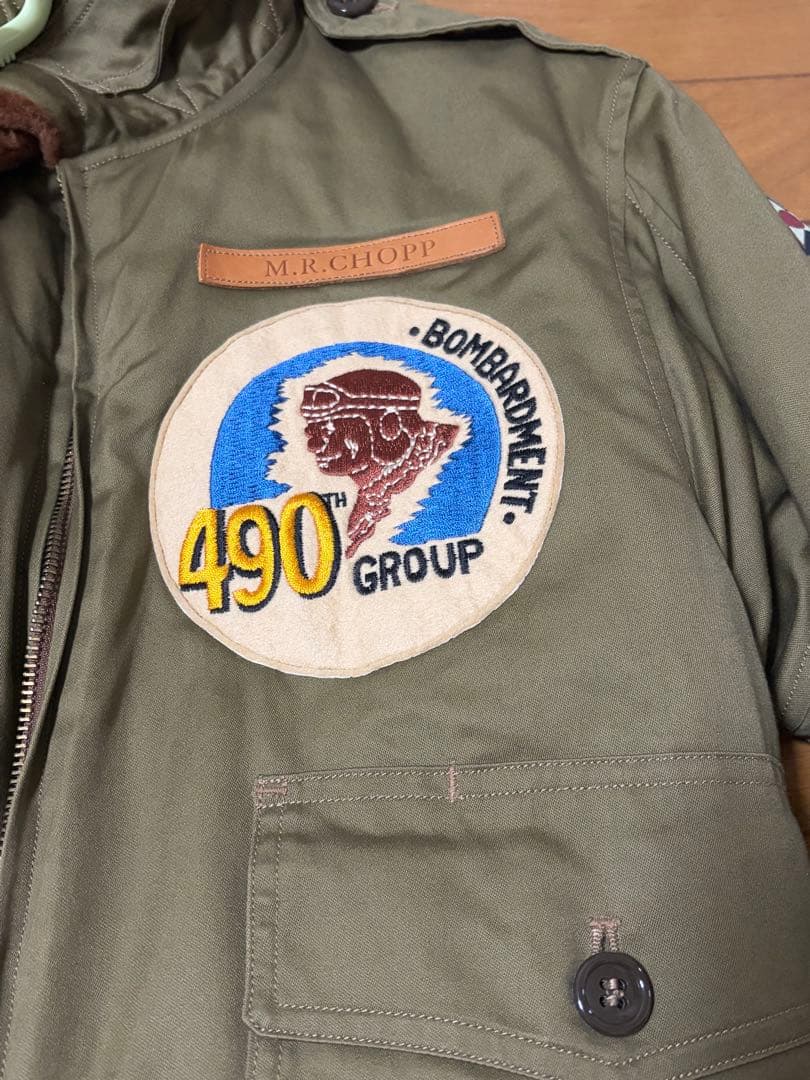 バズリクソンズ　B-10 ミリタリージャケット サイズ38