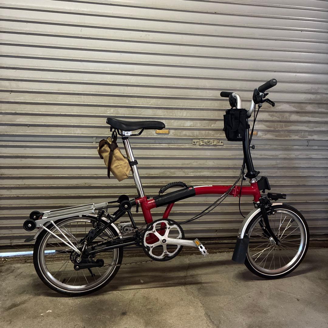 送料込み　ブロンプトン　C LINE M6R 2022 折りたたみ自転車