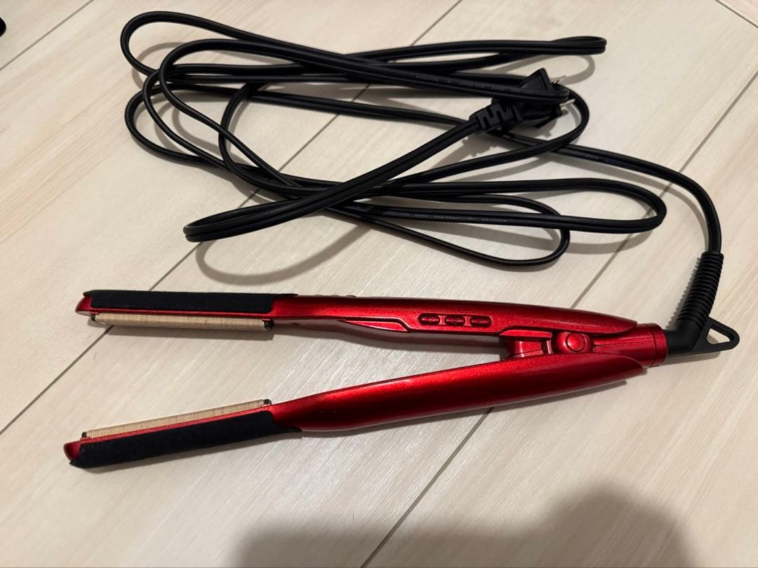 ラディアントミニ 9mm レッド radiant mini ヘアアイロン