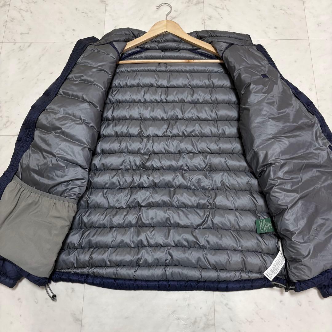 エルエルビーン ウルトラライトダウン 850 紺 大きい XL コンパクト収納