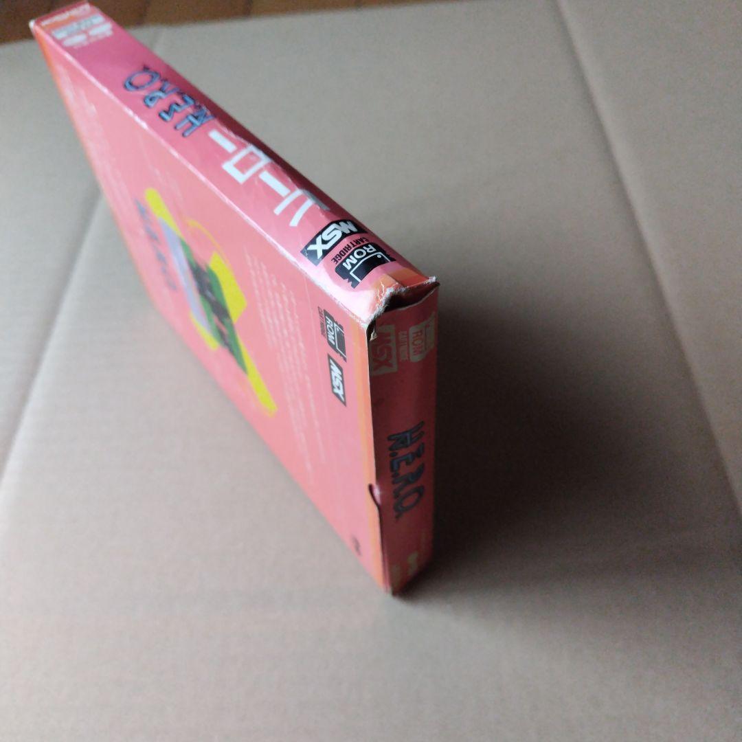 MSX　ソフト　H.E.R.O.ヒーロー　箱付き