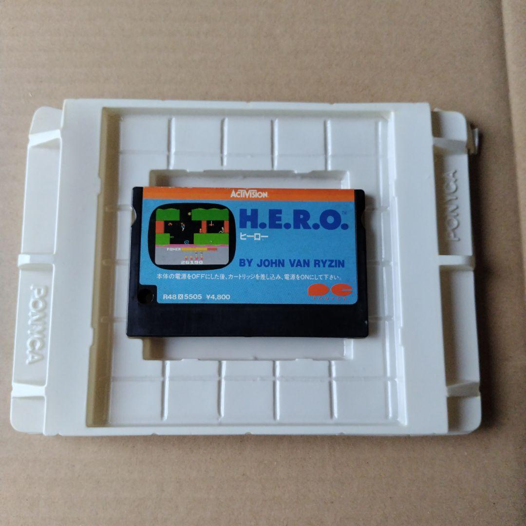 MSX　ソフト　H.E.R.O.ヒーロー　箱付き