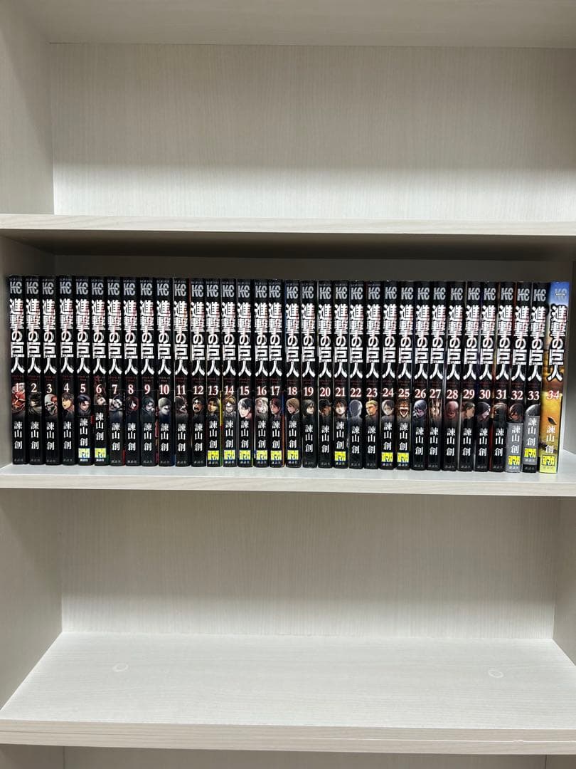 進撃の巨人 全巻セット 1〜34巻