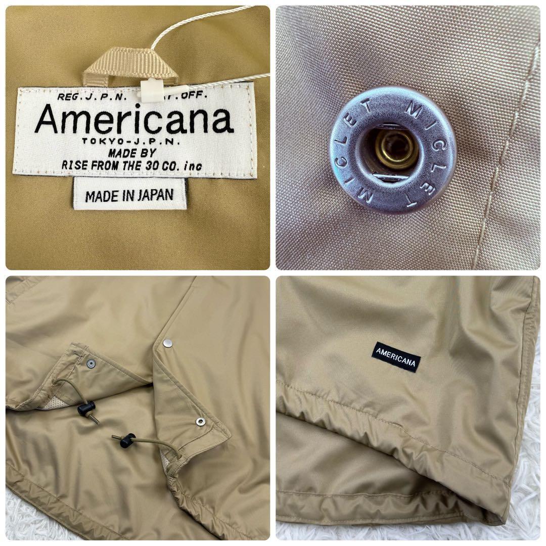 未使用 Americana ナイロン ブルゾン ジャンパー ドロップショルダー