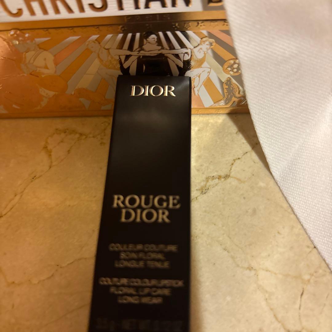 未使用ディオールルージュディオール010ギフトバッグ付き