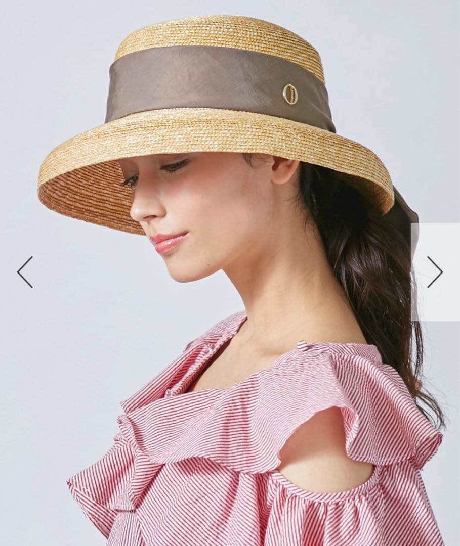 Chapeau d' O シャポードオー カサブランカ 麦わら帽子