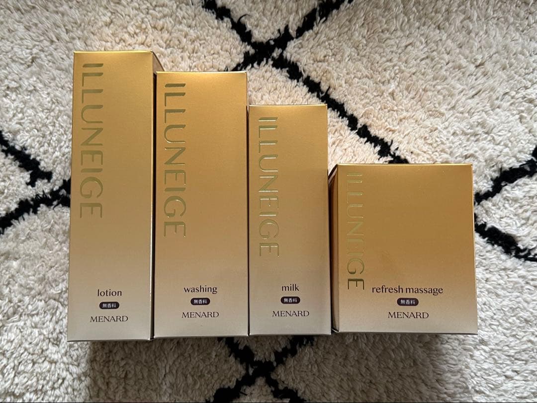 メナードイルネージュ(無香料)4点セット