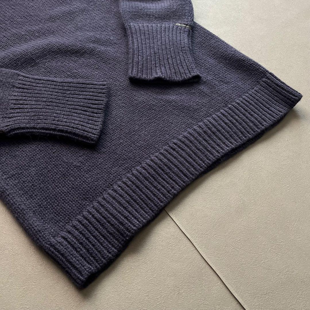 The Inoue Brothers タートルネック　ニット　L navy