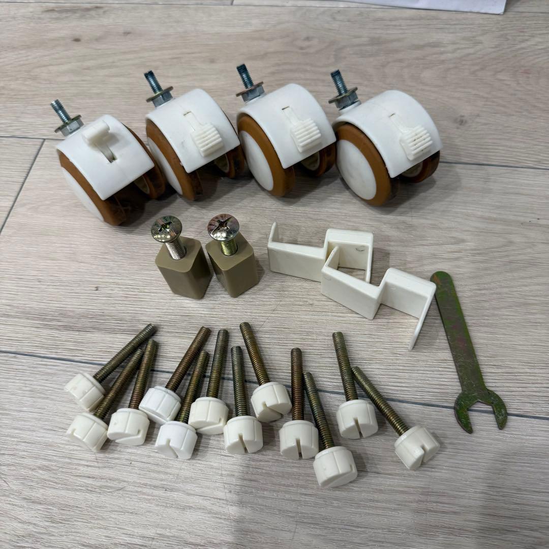 大和屋 ベビーベッド そいねーる＋ムーブ ホワイト