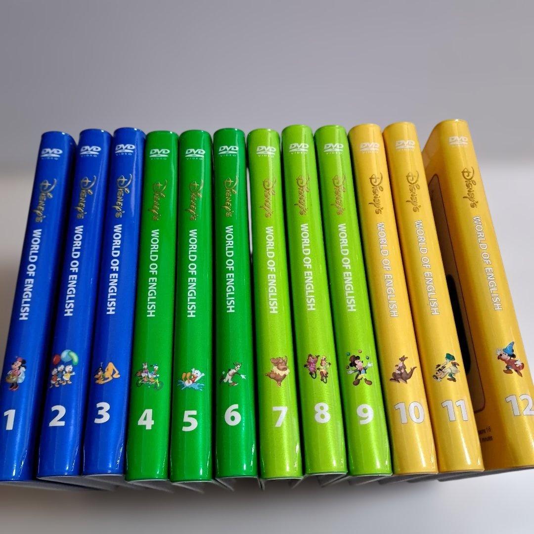 【ガイドブック付】 ディズニー英語システム　ストレートプレイ　DVD　全巻セット