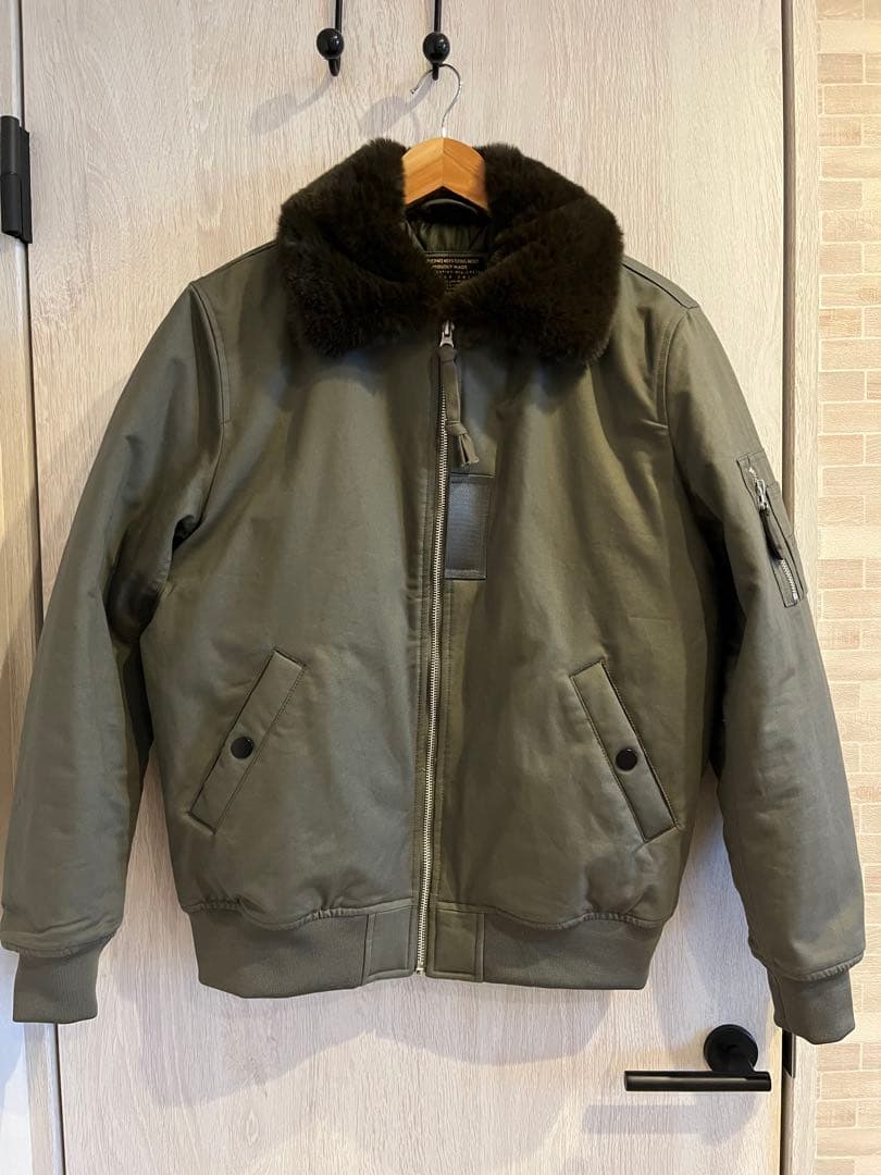 B-15 コットンフライトジャケット中綿入