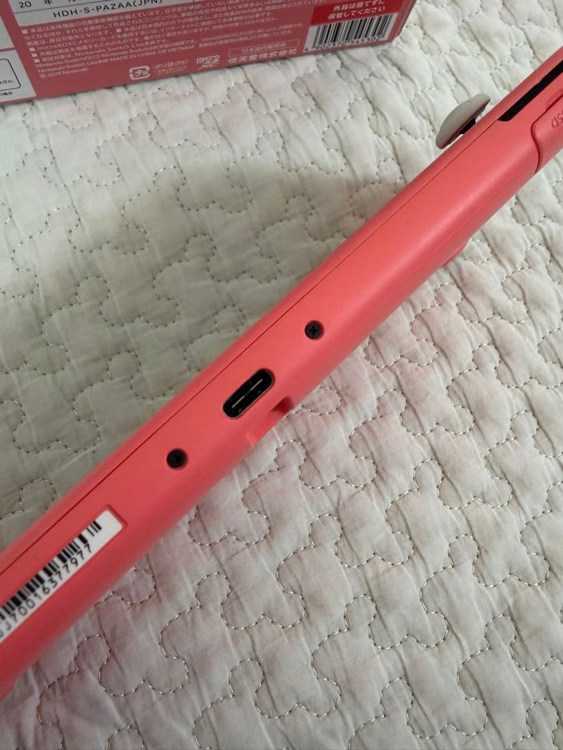 Switch lite コーラル　SDカード付き