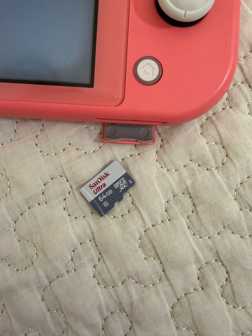 Switch lite コーラル　SDカード付き