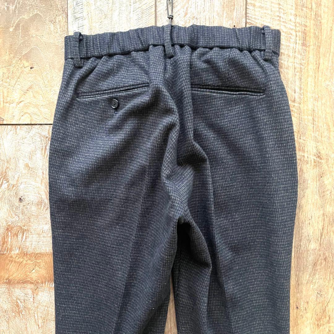 トラ吉 2本セット ÉDIFICE イージー ウール スラックスパンツ S