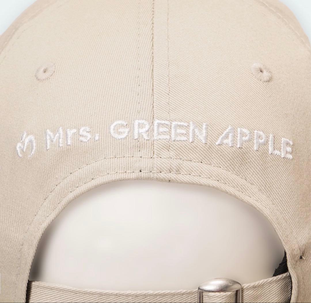 Mrs. GREEN APPLE ベージュキャップ