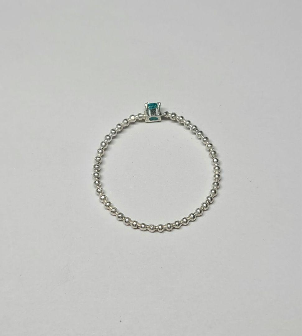 たつみ★ブラジルバターリャパライバトルマリン★リングオーダー