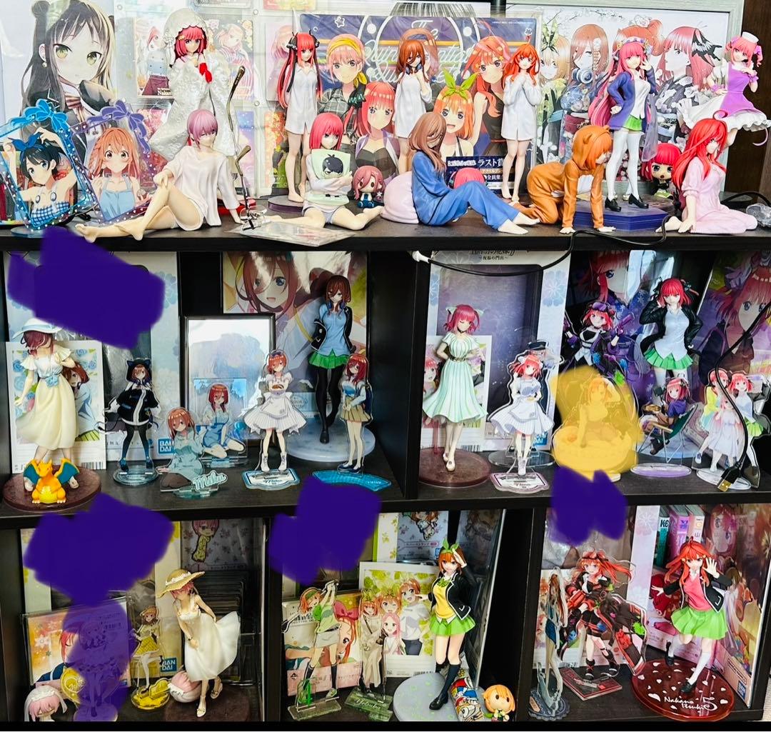 五等分の花嫁　中野ニ乃　アクリルスタンド　セット