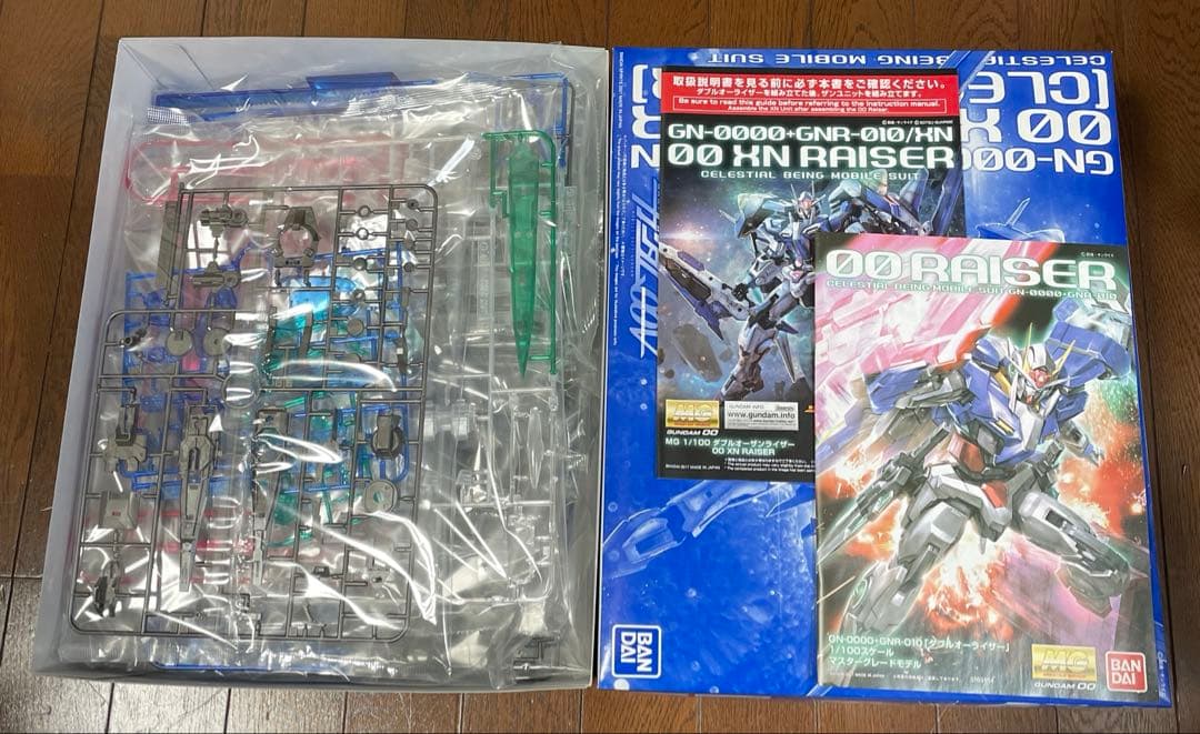 MG 1/100 ダブルオーザンライザー クリアカラー