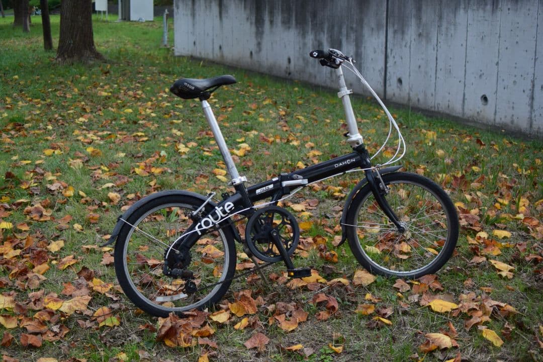 【中古】DAHON Route 7速 黒～引き取り限定～