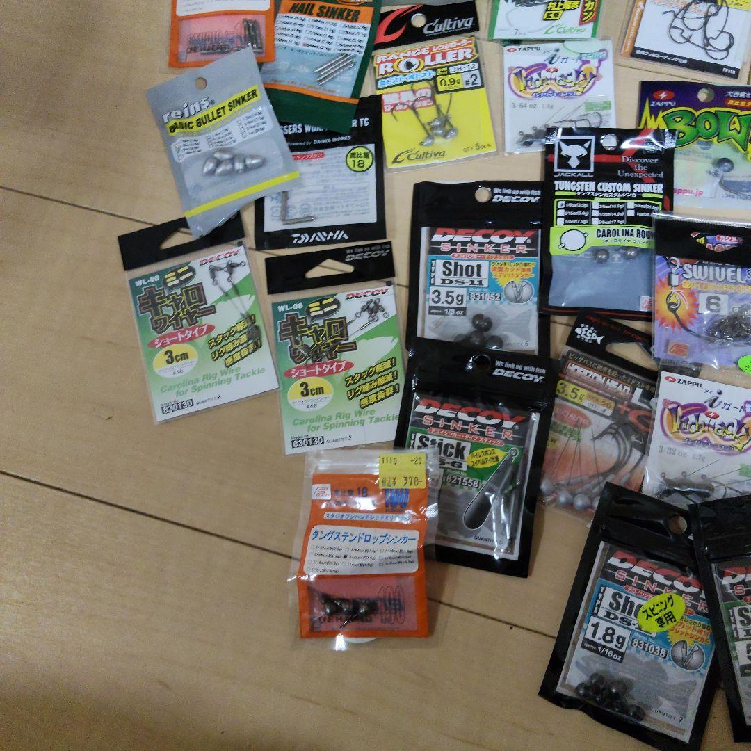 バス釣り引退セット　ワーム、フックやシンカーなど　本当に使える物のみです！！