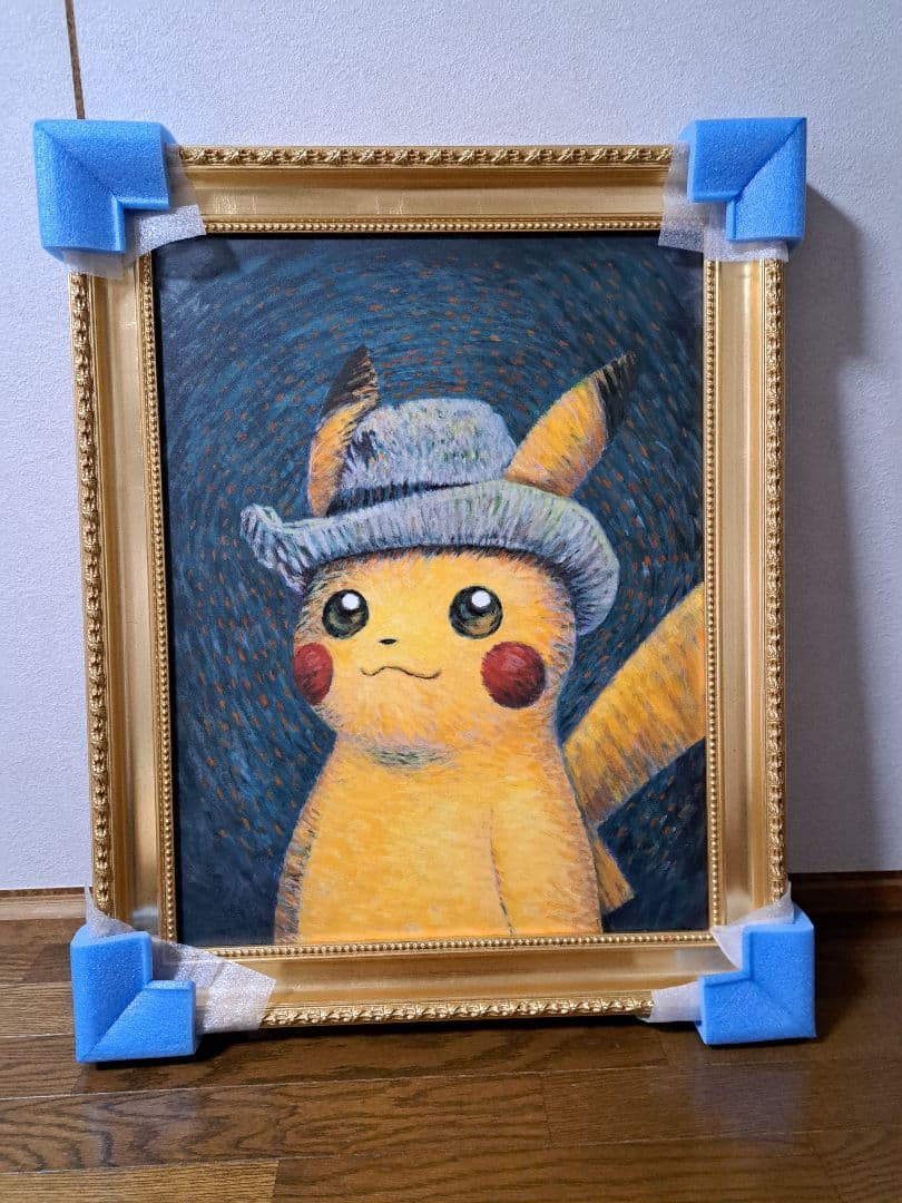 ゴッホピカチュウ金枠Mサイズ