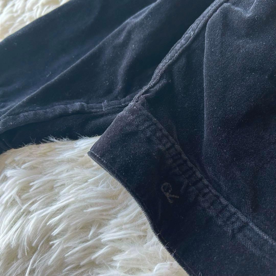 現行モデル　45R ベロア生地　908オール カバーオールジャケットGジャン　黒