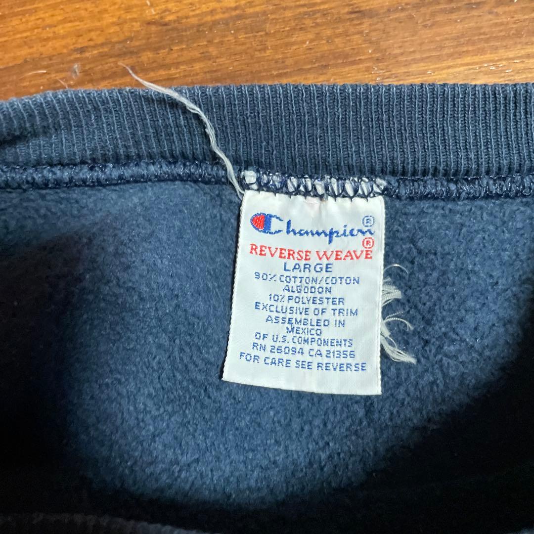 目無し　90s 刺繍タグ　L リバースウィーブ　チャンピオン