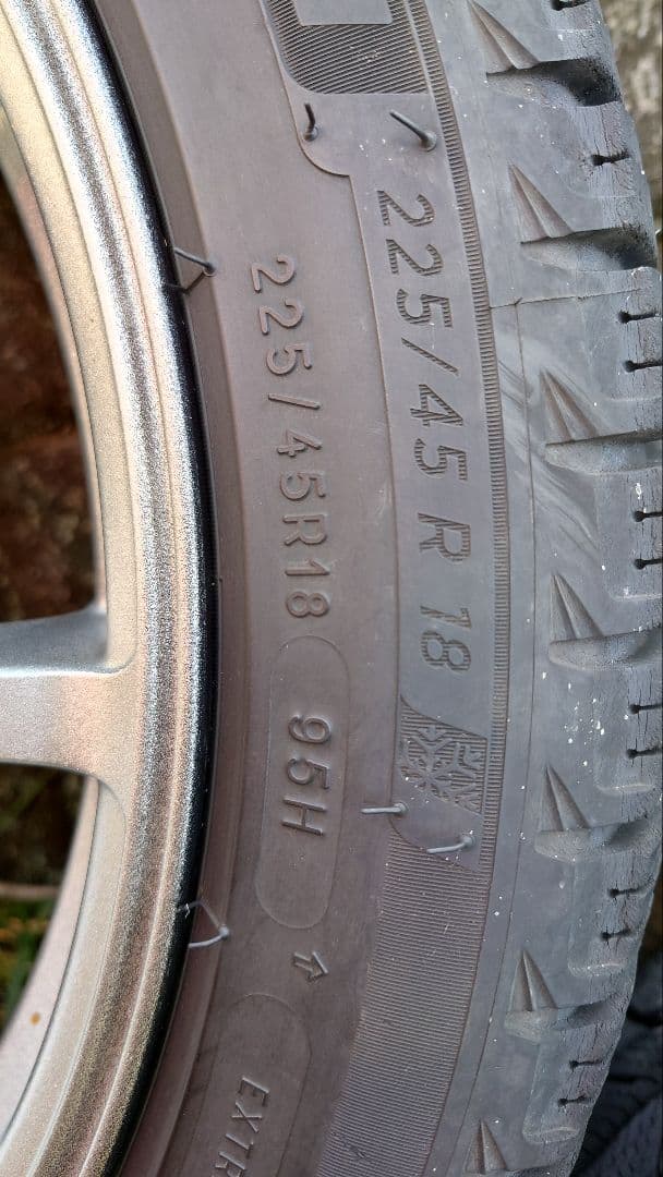 18インチ スタッドレス＆ホイールセット ミシュラン＋クロススピードプレミアム