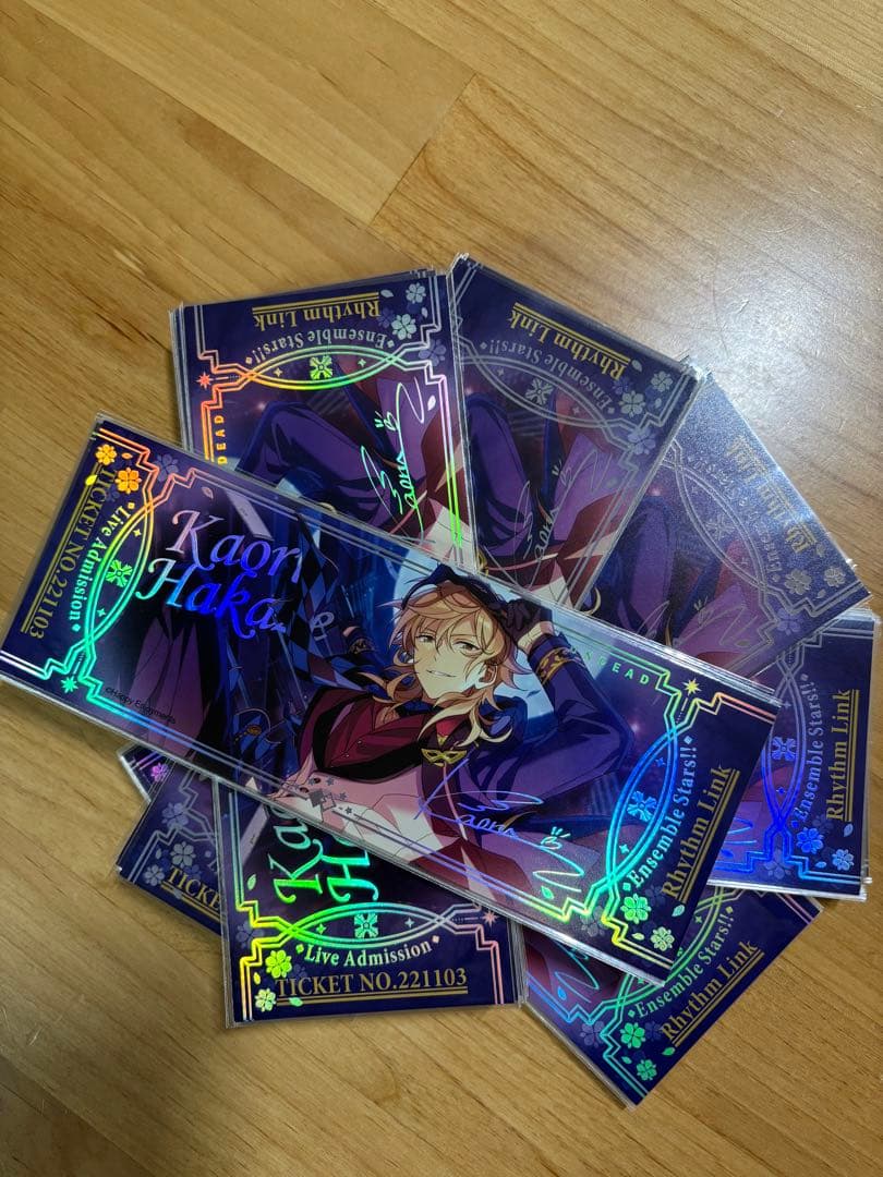 あんスタ 羽風薫 ホロチケ 中国　310枚