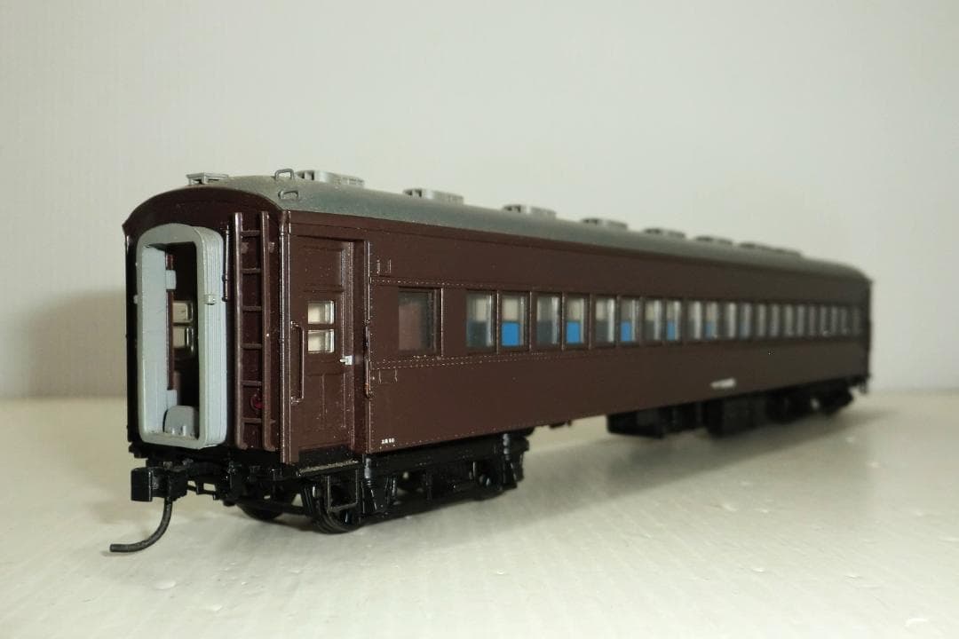 HOゲージ 天賞堂 32系国鉄旧客車 スハ32形・スハフ32形 室内灯付