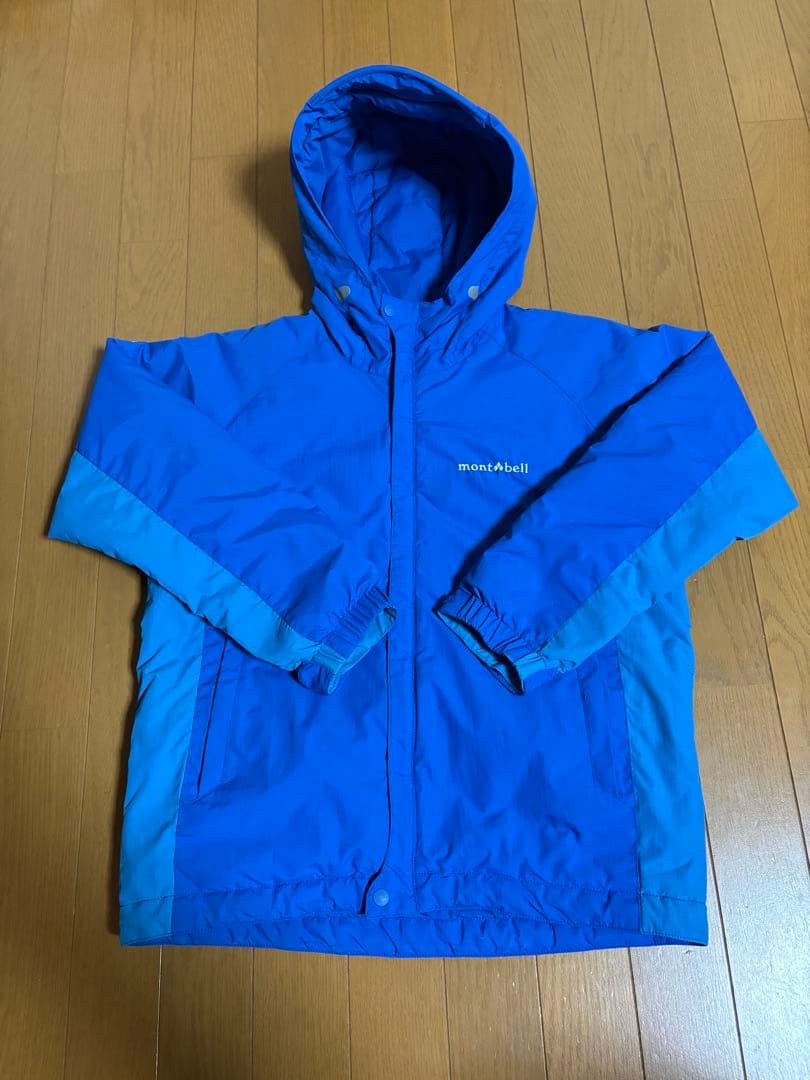 モンベル　150 上下セット パウダーライトジャケット 、アルパインパンツ